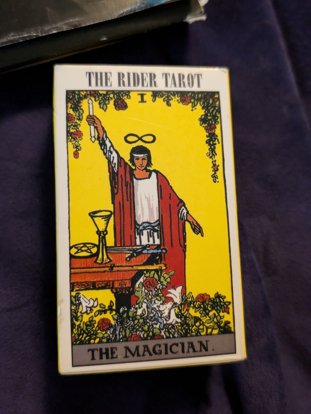 The Rider Tarot - The Magician Card Deck (Yellow, Red, White)